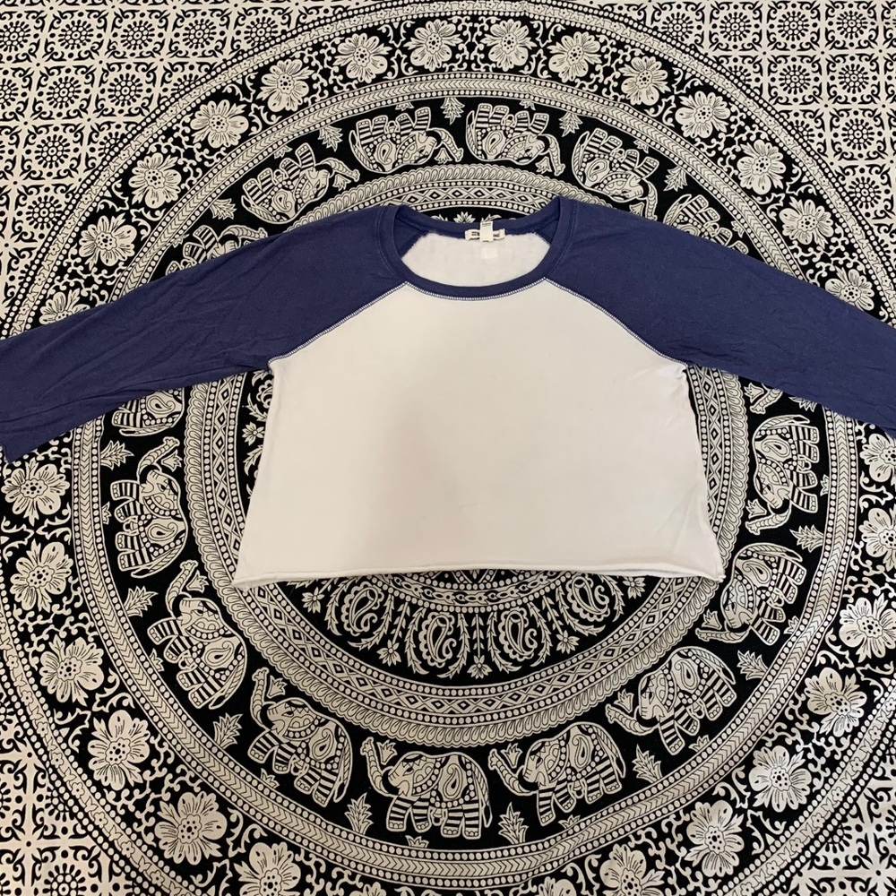 Billabong crop Baseball Tee